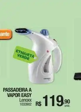 Passadeira a vapor easy lenoxx