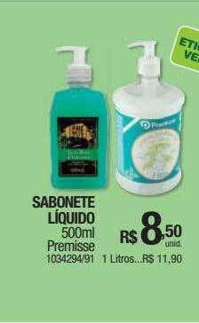 Milium Sabonete líquido premisse oferta