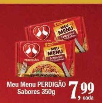 Supermercados Unidos Meu menu perdigão sabores oferta