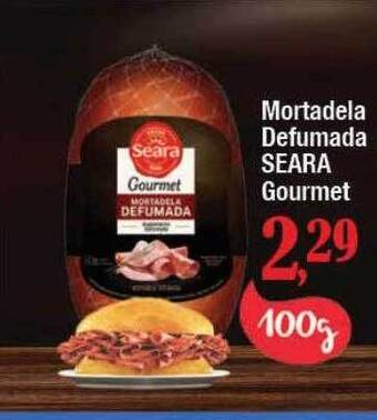 Supermercados Unidos Mortadela defumada seara gourmet oferta