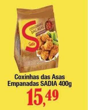 Supermercados Unidos Coxinhas das asas empanadas sadia oferta