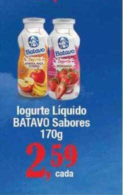Supermercados Unidos Iogurte líquido batavo sabores oferta