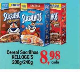 Supermercados Unidos Cereal sucrilhos kellogg's oferta