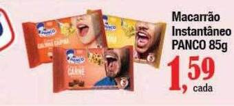 Supermercados Unidos Macarrão instantâneo panco oferta