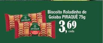 Supermercados Unidos Biscoito roladinho de goiaba piraquê oferta