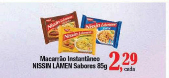 Supermercados Unidos Macarrão instantâneo nissin lámen sabores oferta