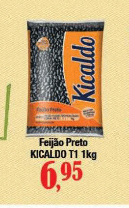 Supermercados Unidos Feijão preto kicaldo t1 oferta
