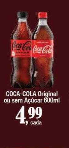 Supermercados Unidos Coca-cola original ou sem açúcar oferta