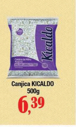 Supermercados Unidos Canjica kicaldo oferta