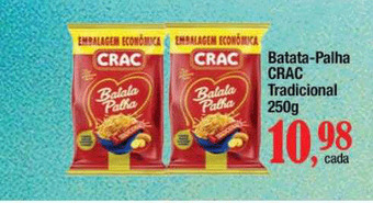Supermercados Unidos Batata-palha crac tradicional oferta
