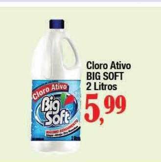 Supermercados Unidos Cloro ativo big soft oferta