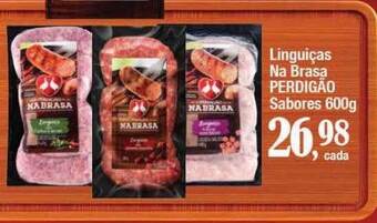 Supermercados Unidos Linguiças na brasa perdigão sabores oferta