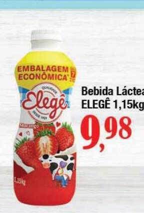 Supermercados Unidos Bebida láctea elegê oferta