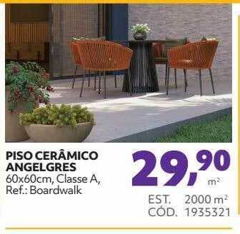 Tumelero Piso cerâmico angelgres oferta