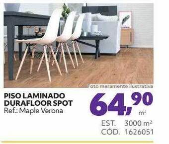 Tumelero Piso laminado durafloor spot oferta