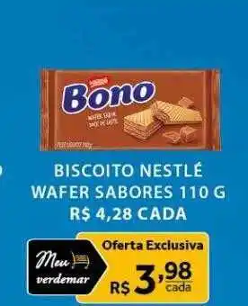 Verdemar Supermercado Biscoito nestlé wafer sabores cada oferta