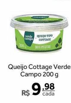 Verdemar Supermercado Queijo cottage verde campo oferta