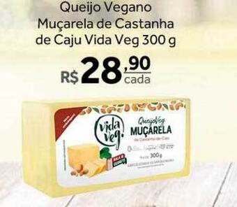 Verdemar Supermercado Queijo vegano muçarela de castanha de caju vida veg oferta