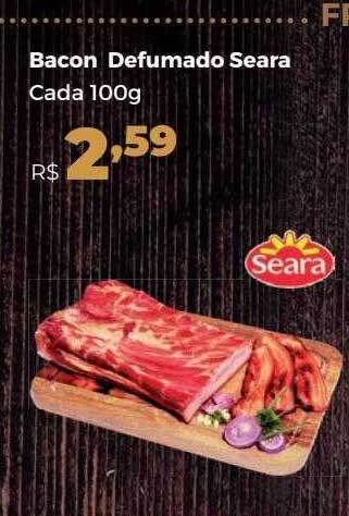 Villarreal Supermercados Bacon defumado seara oferta