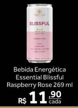Verdemar Supermercado Bebida energética essential blissful raspberry rose oferta