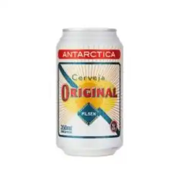 Mega Box Cerveja antarctica original lata 350 ml oferta
