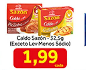 Shibata Supermercados Caldo Sazon 32.5g oferta