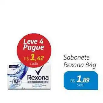 Drogal Sabonete Rexona 84g oferta