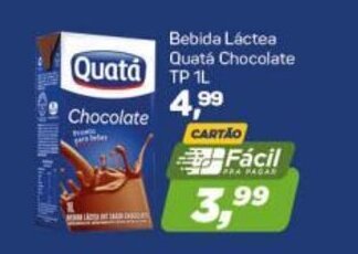 Arena Atacado Bebida lactea Quata Chocolate TP 1L oferta
