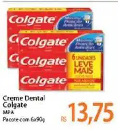 Atacadão Creme Dental Colgate 6x90g oferta
