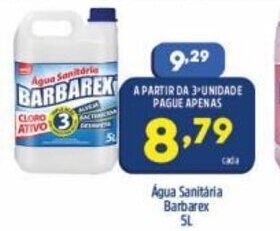 Arena Atacado Agua Sanitaria Barbarex 5L oferta