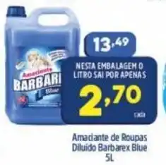 Arena Atacado Amaciante de Roupas Diluido Barbarex Blue 1L oferta