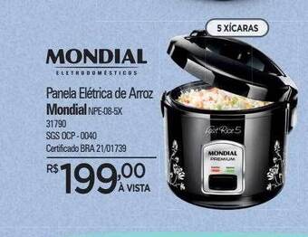 Panela elétrica de arroz mondial