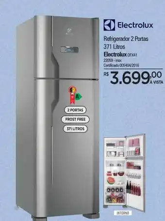 Zenir Refrigerador 2portas electrolux oferta