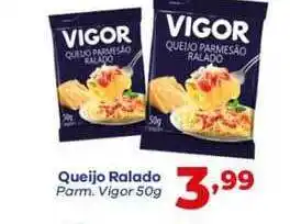 Barracão Supermercado Queijo Ralado Parm. Vigor 50g oferta