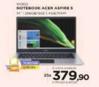 Benoit Notebook acer aspire 5 oferta