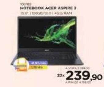 Benoit Notebook acer aspire 3 oferta