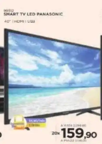 Benoit Smart tv led panasonic 40 oferta