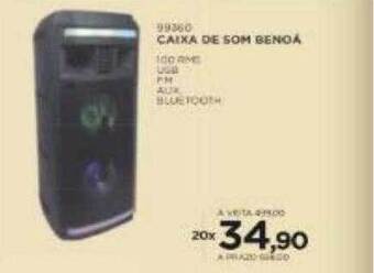 Benoit Caixa de som benoá oferta
