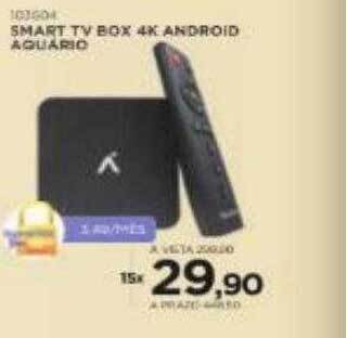 Benoit Smart tv box 4k android aquário oferta