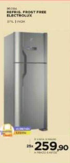 Benoit Refrig. frost free electrolux oferta
