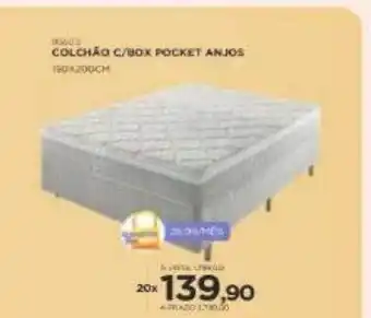 Benoit Colchão c box pocket anjos oferta