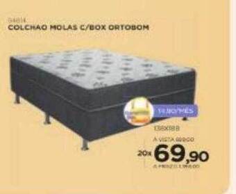 Colchao molas c box ortobom