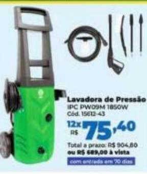 Lojas Becker Lavadora de pressão oferta