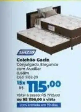 Lojas Becker Colchão gazin oferta