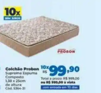 Lojas Becker Colchão probon oferta