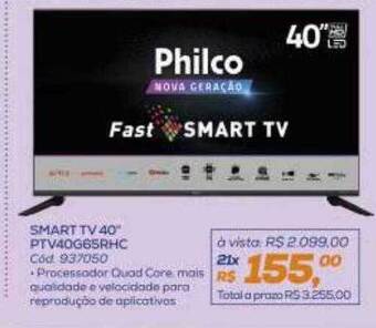 Lojas Colombo Smart tv 40 oferta