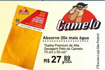 Verdemar Supermercado Absorve 20x mai água camelo oferta