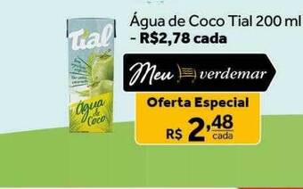 Verdemar Supermercado Água de coco tial oferta