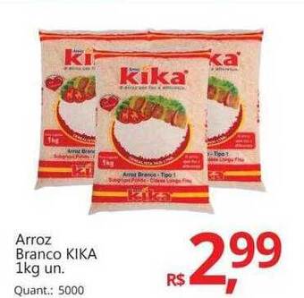 Supermercados Koch Arroz branco kika oferta