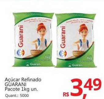 Supermercados Koch Açúcar refinado guarani oferta